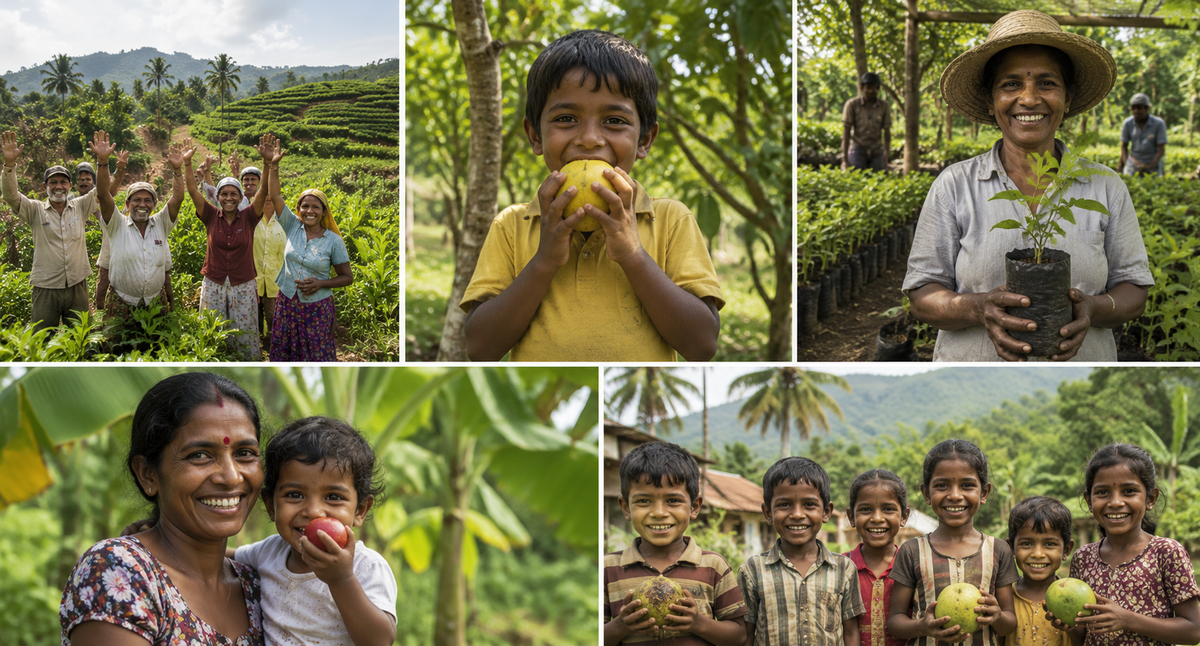 Einblick aus dem Plant Ceylon Projekt