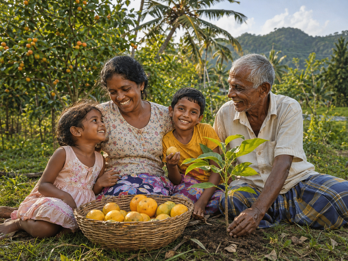 Einblick aus dem Plant Ceylon Projekt