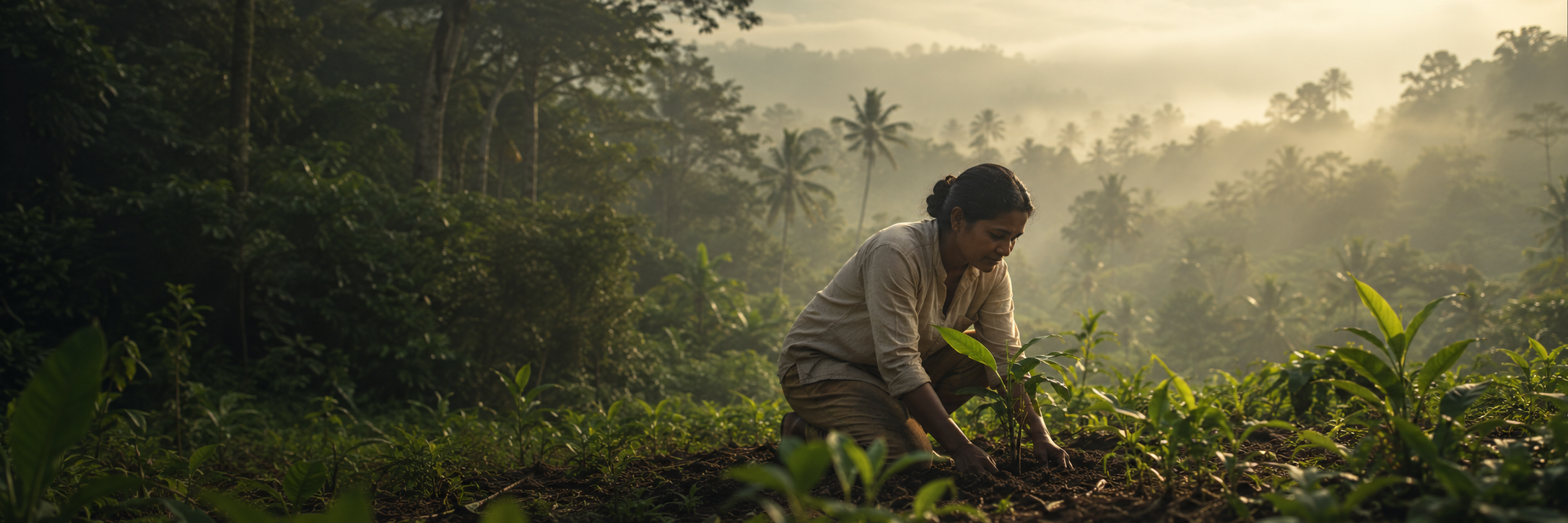 Pflanzen Sie einen Fruchtbaum in
Sri Lanka